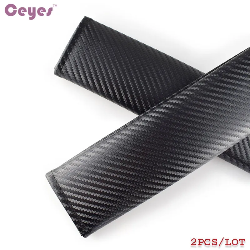 Car Seat Belt Cover Case Car-Styling For Peugeot Hyundai Mazda Ford Volvo Jeep Mercedes Smart AMG Emblems