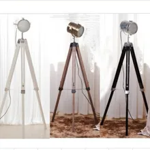 Лидер продаж европейский и в американском стиле из дерева треугольник/штатив торшер осветительные приборы для внутреннего использования