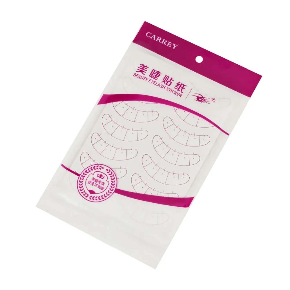 

70 Pairs Paper Patches 3D Eyelash Under Paper Patches Eye Tips Sticker Wraps MakeUp Tools