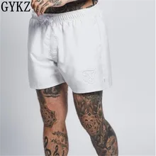 GYKZ для мужчин's шорты для бодибилдинга фитнес тренировки 3 Inseam Нижняя хлопок мужской моды повседневное Короткие штаны брендовая одежда