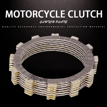 

1Set 6 Pcs Clutch Disc Friction Plates Motorcycle Engine Accessories Clutch Plates For Suzuki GSF250 74A 73A 72A 913 Bandit 250