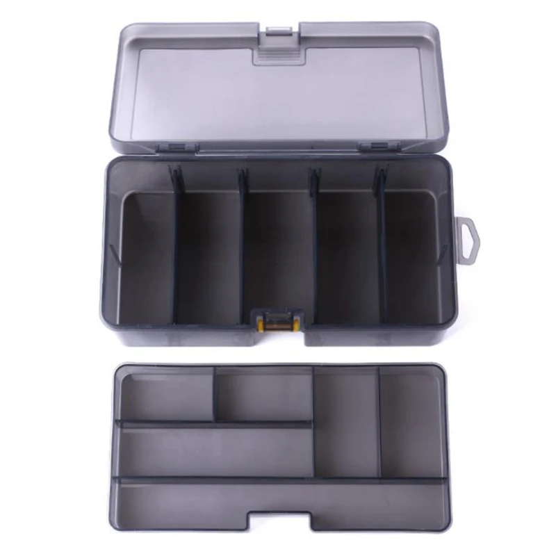 

1pcs Parts Box Fishing Tackle Boxes Plastic 21.5*12*7cm Multifunction Fishing Lure Accessories Detachable Box