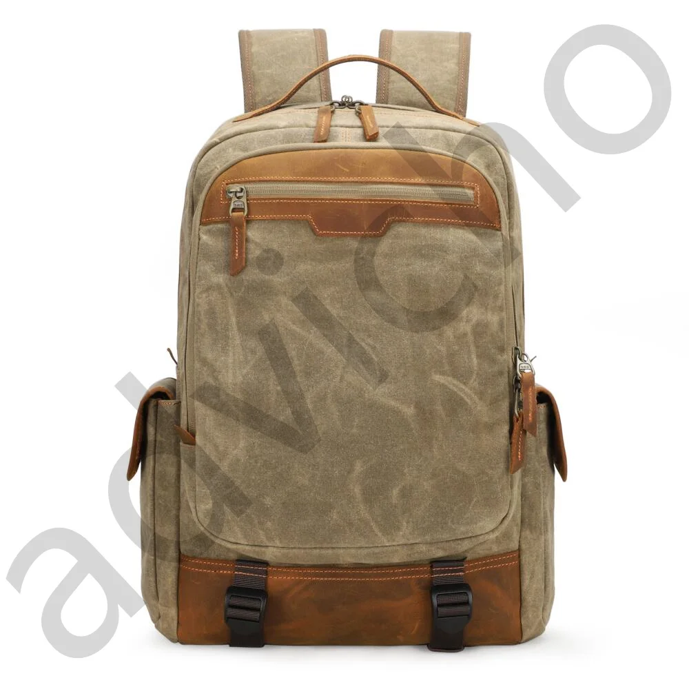 Batik Canvas Camera Backpack (1)