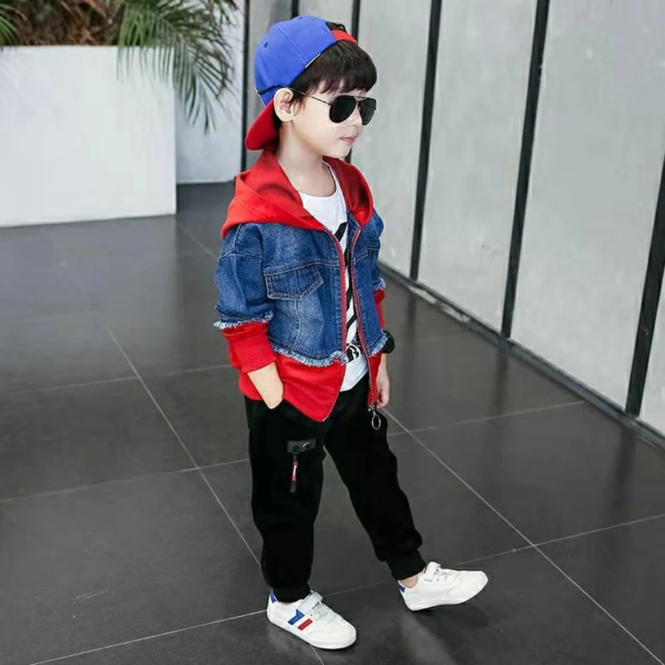 

New Baby Boys Jackets Coat Spring Autumn Children Tops Outwear Boy Clothes Casual Fashion Kids Boys Coats 4 6 8 10 12 13 Years
