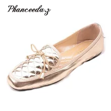 New 2017 Shoes Woman Flats Ladies Shoes Shoes For Women Top Casual Work Loafers Shoes Slippers Free shipping Big Size 5-9.5