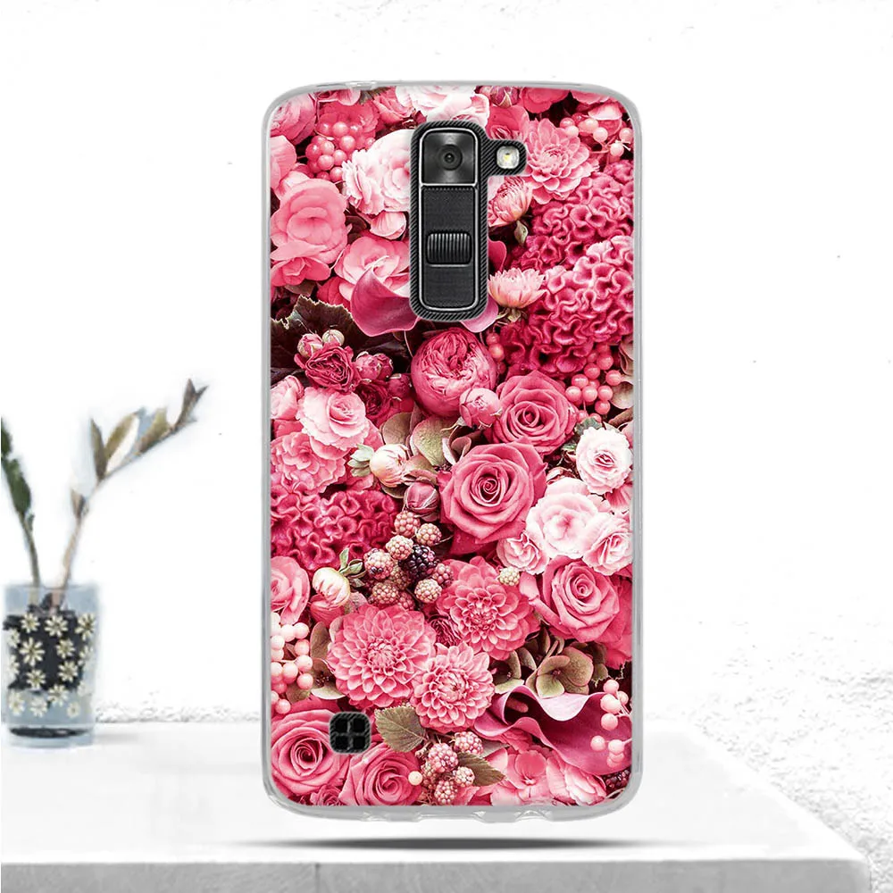 Чехол для телефона LG K7/дань 5 LS675/X210 X210DS мягкий силиконовый чехол из ТПУ LS675 чехлы