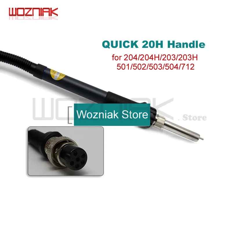 QUICK Original handle soldering iron TS1200A 936 236 3202 303D 3104 969C Electric soldering iron Soldering station handle