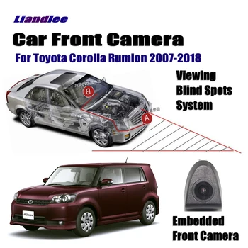 

Liandlee Car Front View Camera For Toyota Corolla Rumion 2007-2018 2015 / Cigarette Lighter Switch / 4.3" LCD Monitor Display