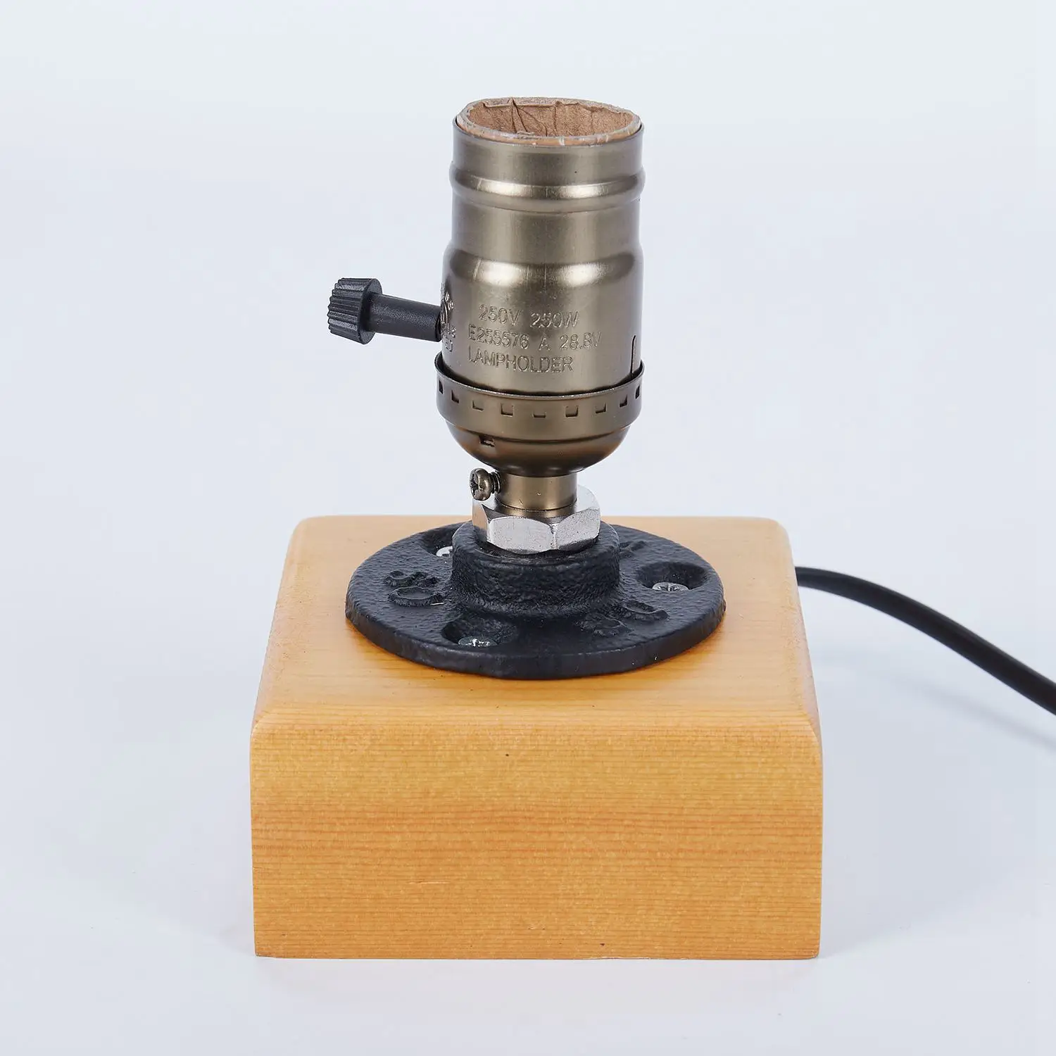 

GTBL Modern Table Lamp Retro Wooden Base Book Lights Desk Night Light E27 Holder Mini Bedside Lamp La Lamparas For Home Bedroo
