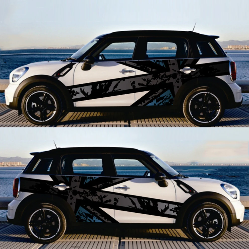 Двусторонняя наклейка на дверь автомобиля Jack для MINI Cooper F54 F55 F56 F60 R55 R56 R60 Countryman