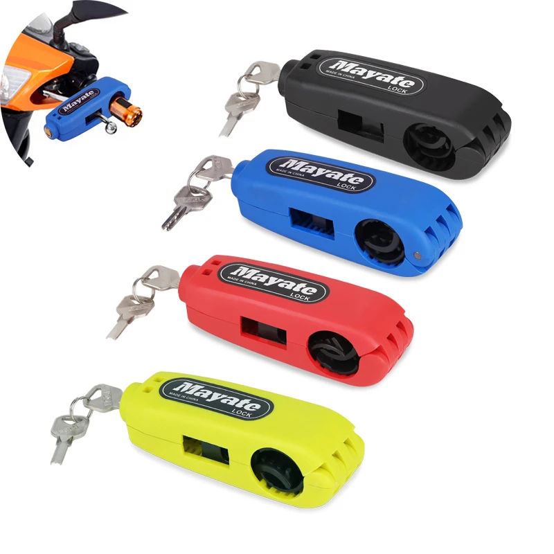 Motorcycle Scooter Motorbike Handlebar Throttle Grip Lock Anti Theft
