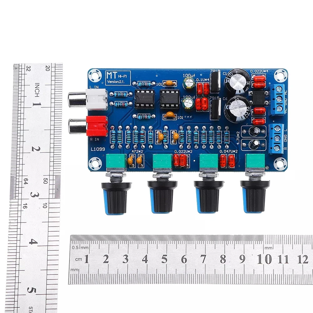 NE5532 OP-AMP HIFI усилитель предусилитель Регулятор звука тона доска