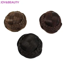 JOY& BEAUTY заколка для волос шиньон пончик ролик булочка шиньон синтетический шиньон 3 цвета доступны