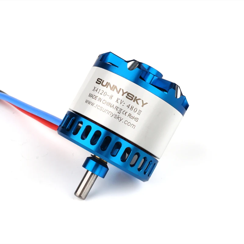 SunnySky X4120 480KV 550KV высокоэффективный бесщеточный двигатель для 3D-каскадерного дрона thumbnail 3