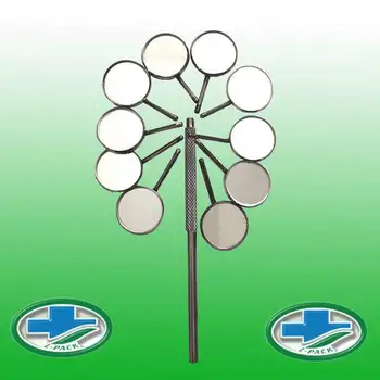 

Lit-Pack Dental Autoclave Mirror Kits Mouth Oral Mirror + 10 Replace mirror tips