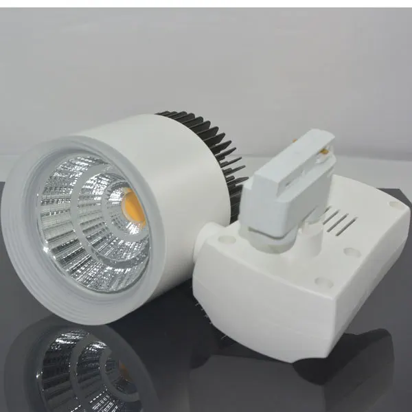 

30W Led Track Light Episar chip COB LED Track Lamp Spot Track Rail Light AC85-265V 3years warranty
