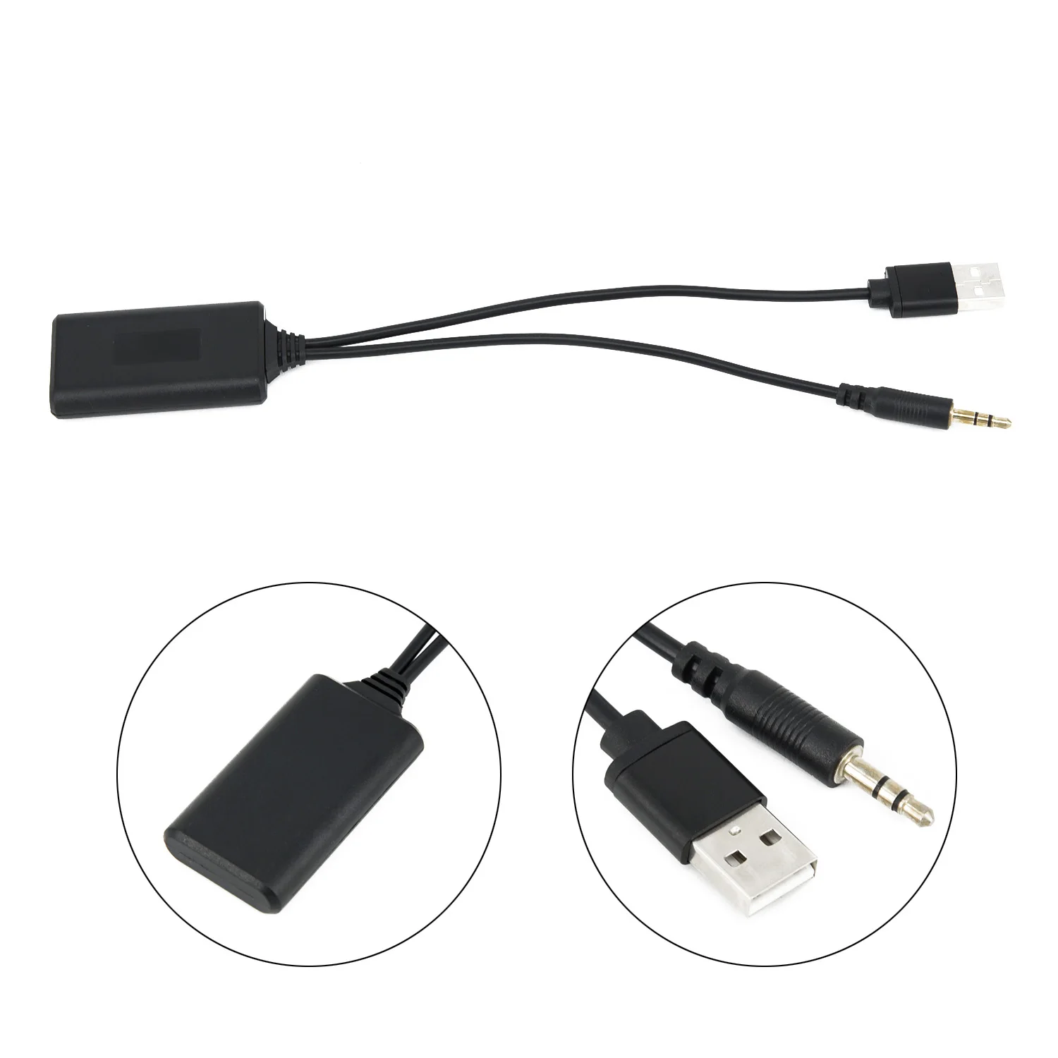 Автомобильный Bluetooth адаптер Aux кабель Зажигалка радио черный Аудио E90 стерео E91 E92 музыка
