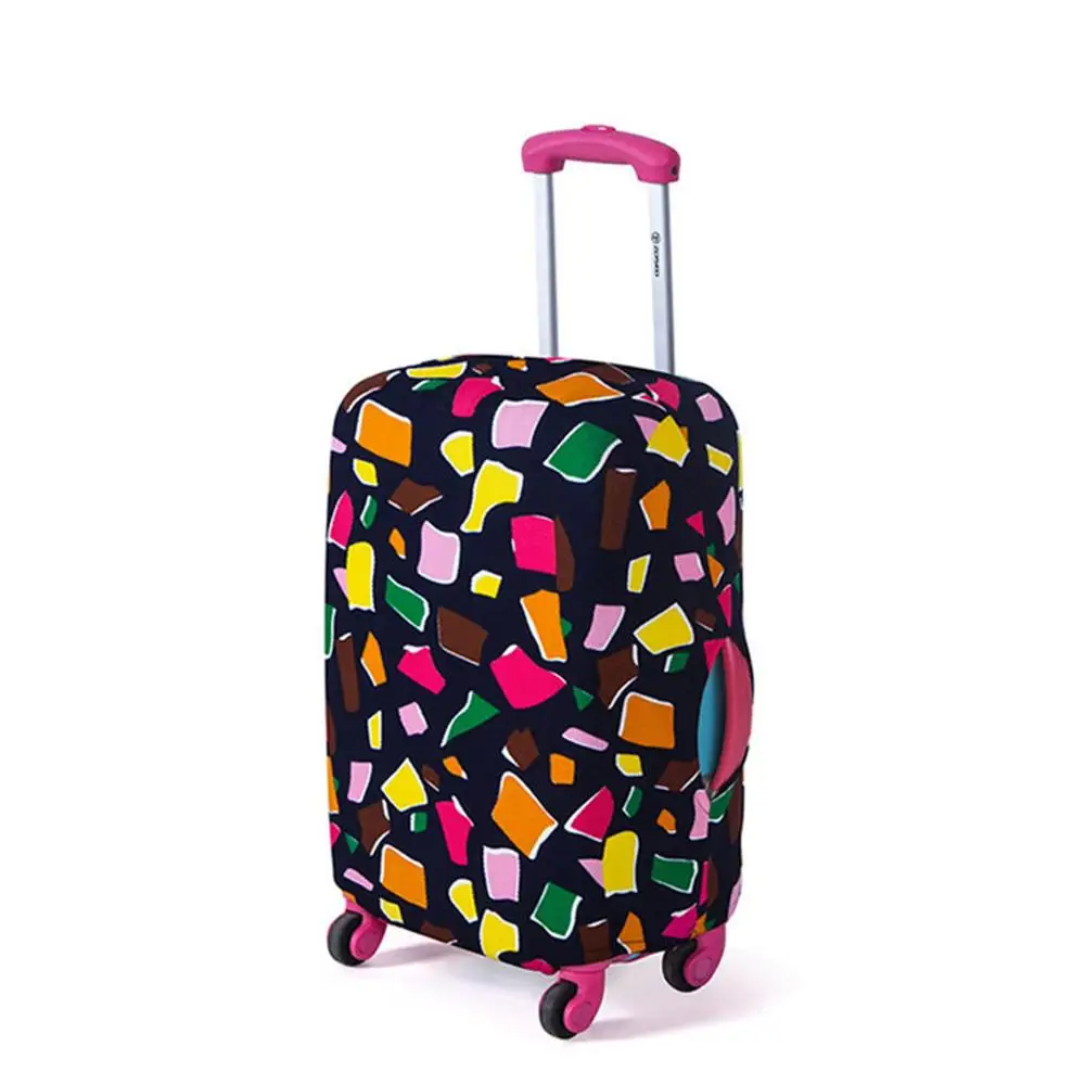 Распродажа, Дорожный Чехол для багажа, протектор, эластичная ткань, чемодан с принтом, защитные мешки для пыли, чемоданы, чехлы для багажника - Цвет: 6