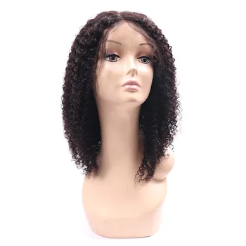 

Sterly Lace Front Human Hair Wigs Brazilian Kinky Curly Hair Lace wigs With Baby Hair Remy Hair Natural Color