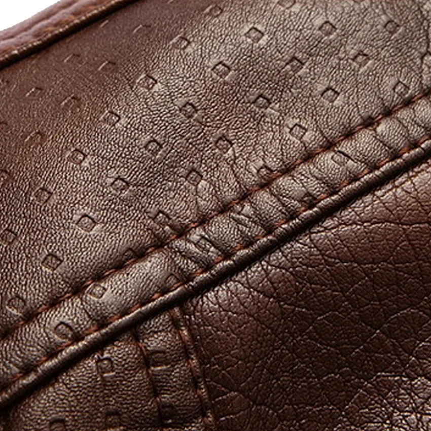 Прямая поставка кожаная мужская Куртка jaqueta de couro masculina Мужское пальто из толстой