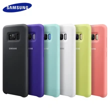 

100% Original Samsung Silicone Cover Case for Samsung Galaxy S8 S8 PLUS g9550 9500 EF-PG950 - 6 colors Anti-Wear Protection