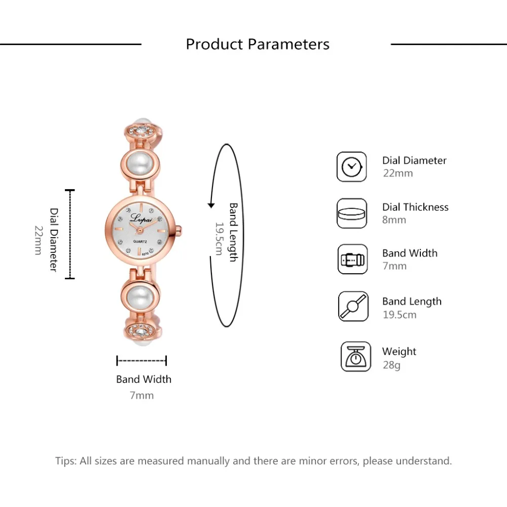 Lvpai Брендовые Часы с браслетом жемчужные женские роскошные часы с кристаллами наручные часы женские модные повседневные кварцевые часы reloj mujer