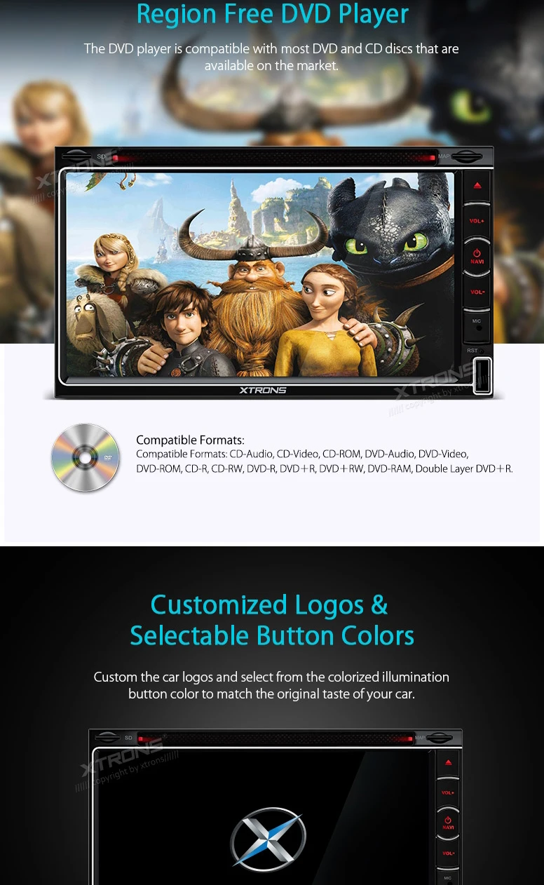 Clearance 6.95" Two Din Car DVD Double Din Car Navigation GPS 2 Din Multimedia Player with Built-in Vehicle Standard DAB+ Module 9 Clearance 6.95" Two Din Car DVD Double Din Car Navigation GPS 2 Din Multimedia Player with Built-in Vehicle Standard DAB+ Module 9