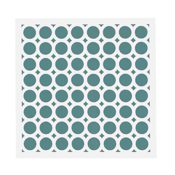 

13 cm DIY Crafts Layering Circle Background Stencil for Painting Scrapbooking Embossing Gift Paper Cards Template Tool
