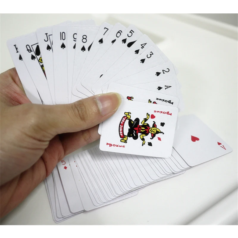 Eva2king Mini 5 3*3 8 см Классическая карточная игра для покера многопользовательская