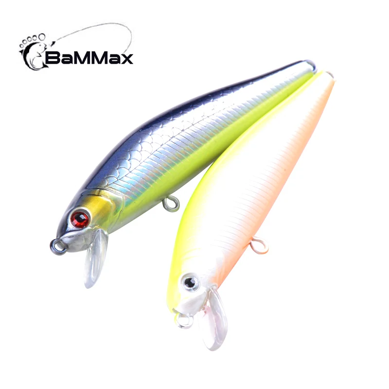 Рыболовная приманка 1 шт. 6 8 г 7 5 см Minnow плавающий воблер жесткая наживка 3D глаза