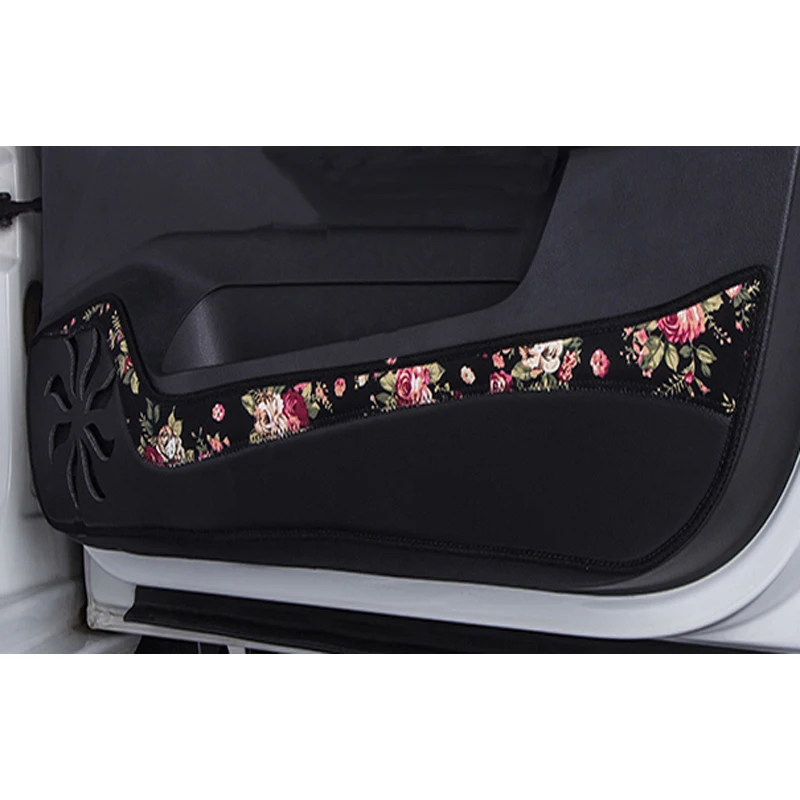 

CCAG Changan Oushang A600 A800 Alsvin V3 V5 V7 Linmax CX20 Benni EV Honor Eulove Leather car door Anti-Kick pad mats Protector