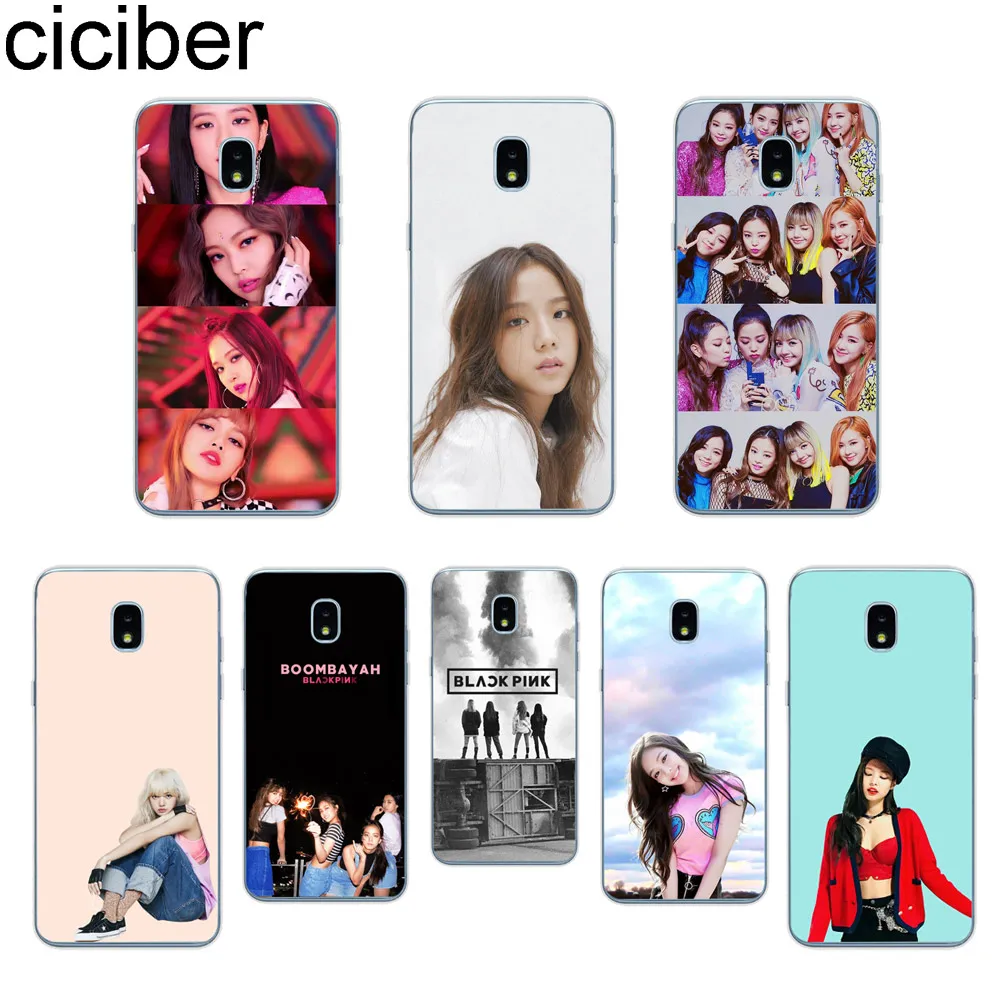 

ciciber BLACKPINK for Samsung Galaxy J6 J5 J7 J8 J1 J2 J3 J4 Pro Core Plus Prime mini 2017 2018 2016 Soft TPU Phone Cases Coque