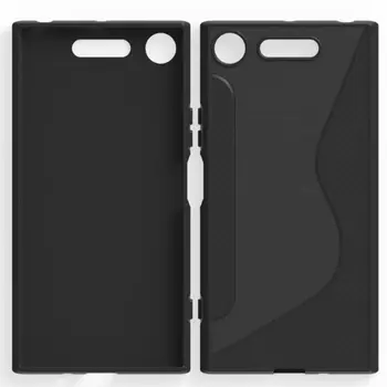 

100pcs/lot Free Shipping New S Line TPU Soft Case Cover For Sony Xperia XZ1