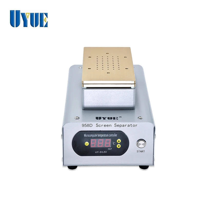 

UYUE Built-in Two Big Pumps Newest 7 Inch Vacuum LCD Separator Machine for iPhone X LCD Screen Separation