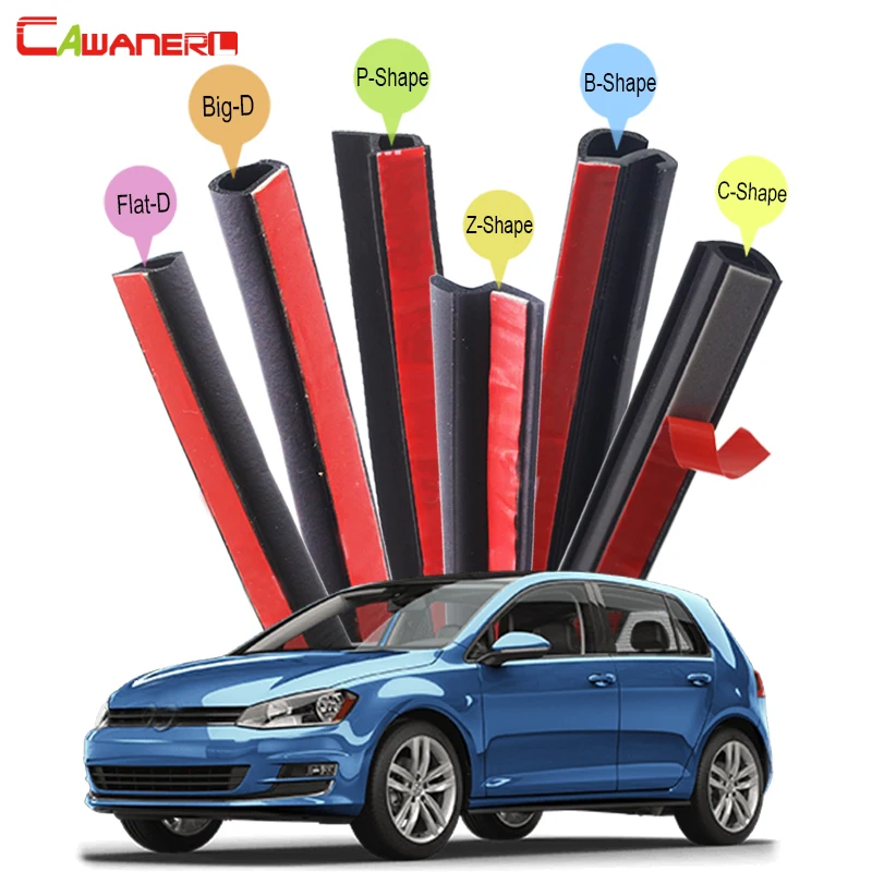 Резиновая уплотнительная полоса Cawanerl для 4 дверного БАГАЖНИКА АВТОМОБИЛЯ Volkswagen