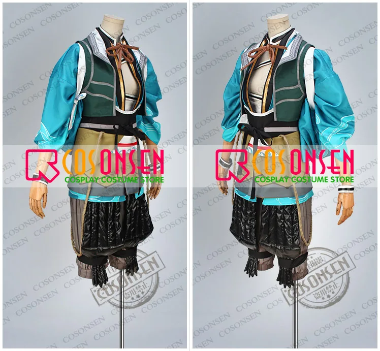 COSPLAYONSEN Touken Ranbu Urashima Kotetsu Косплей Костюм Все Размеры На Заказ