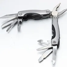 Открытый Складной Карманный ручной многофункциональный складывающийся набор инструментов плоскогубцы ремонт карманный нож складной отвертка Набор ножей ручной многофункциональный инструмент