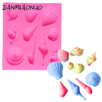 

Lovely Starfish Seashell Silicone Mold Fondant Cake Decorating Tools 3d Soap Molds Chocolate Mold Silicone Decorations For Cakes
