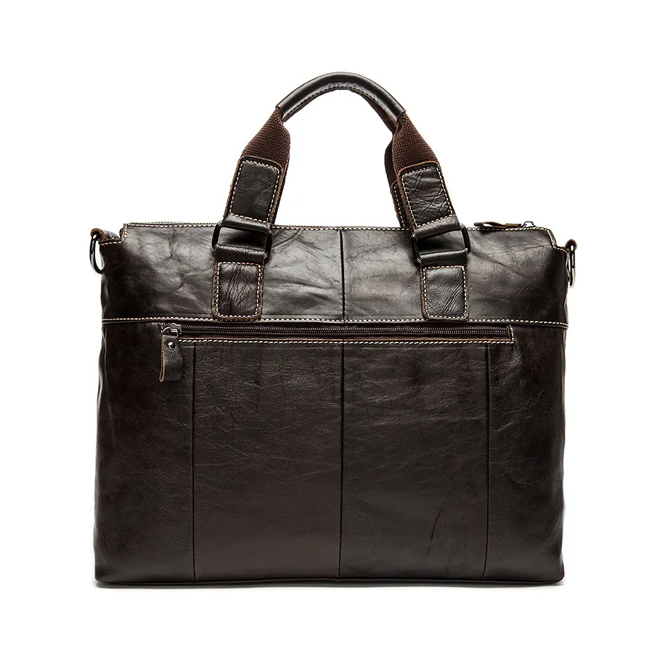 Большой размер, Винтажный Мужской портфель Carzy Horse из натуральной яловой кожи, сумка-мессенджер, роскошная Качественная мужская сумка для ноутбука из натуральной кожи