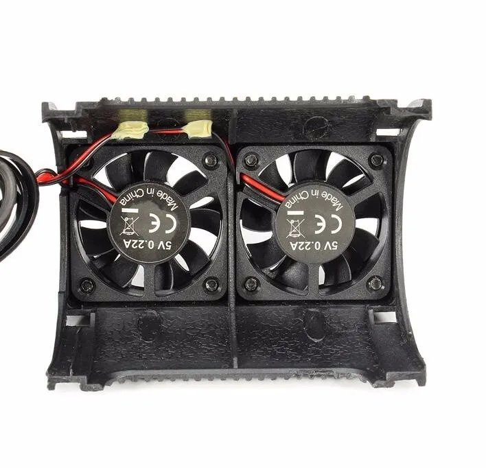 SKYRC 55mm double Fan 5V Brushless Motor Radiator Cooling with Housing for 1/5 RC motor Traxxas X-Maxx