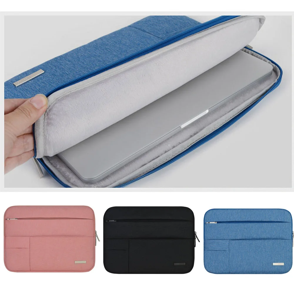 Solid PVC Top Quality Woolfelt protective Cover Case 11 13 for apple macbook Air Pro Retina +rainbow logo laptop sticker