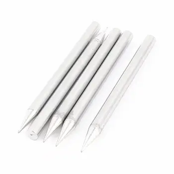 

LIXF-5pcs 40W Replaceable Solder Soldering Iron Tip 65mm Long 4.5mm Shank Dia