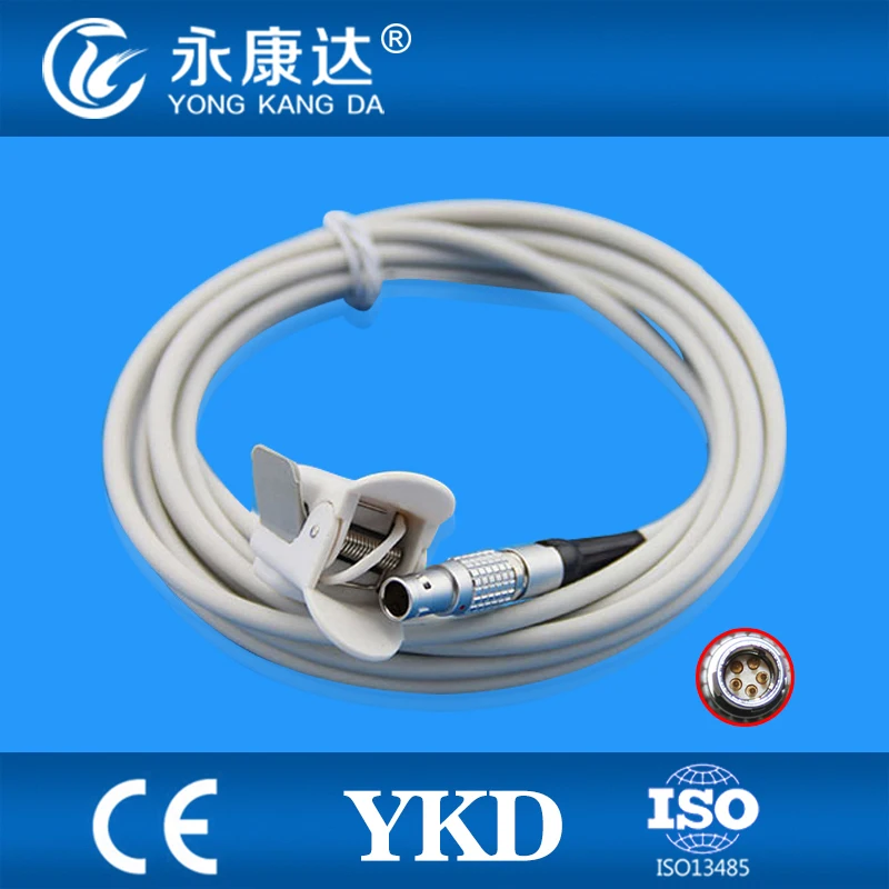 

CSI compatible direct reusable pediatric finger clip sensor,3m,5pins