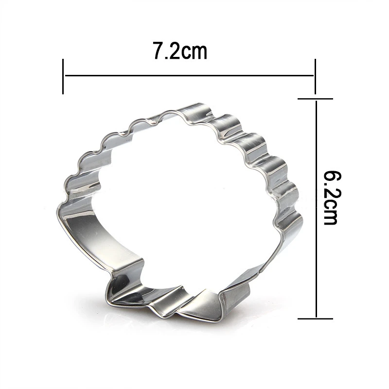 3 шт Звезда ракушка морская форма для печенья из нержавеющей стали форма для выпечки печенья DIY режущие инструменты для печенья, мастики инструменты для печенья