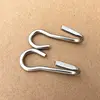 10 Pairs Stainless Steel Hooks Curb Chain Hook Double Hook With Left And Right Sides 2