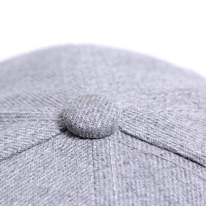 Высокое качество серый шерсти snapback 3D пирсинг вышивка в стиле хип хоп кепка