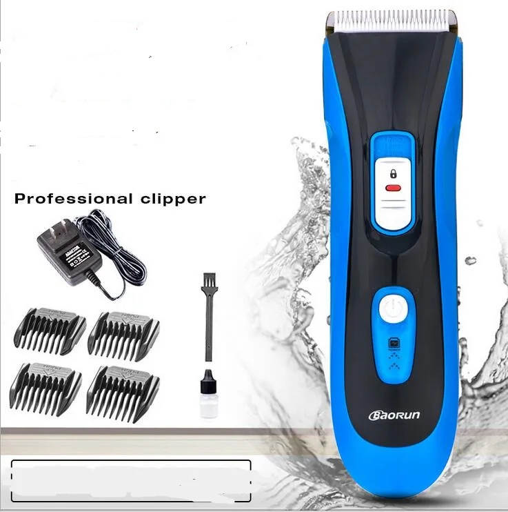 IPX7 washable man body grooming tool ceramic head cutting body hair remover precision trimmer men beard clipper mustace shaver