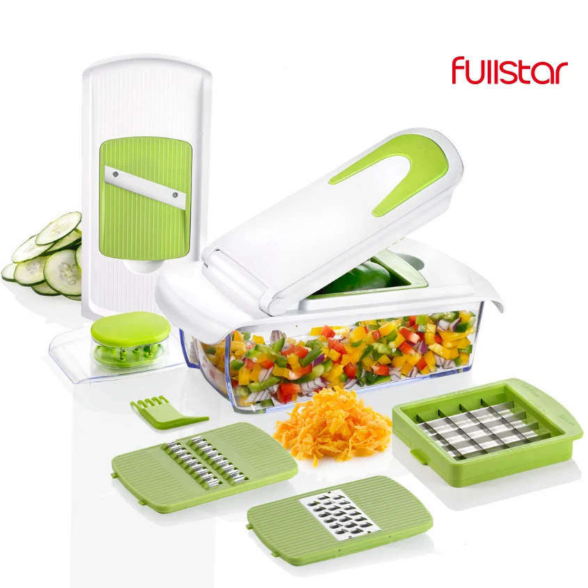 Терка шинковка для овощей (мандолина) с 7 насадками|vegetable cutter|kitchen toolsmandoline slicer |