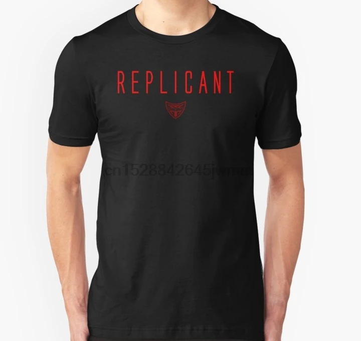 

Men tshirt Short sleeve Blade Runner Replicant Red Clean Unisex T Shirt tee tops Women t-shirt