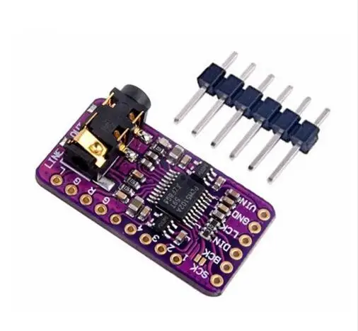 1 Pz Interfaccia I2S Pcm5102 Dac Decoder Gy-Pcm5102 Modulo Lettore I2S Per Scheda Formato Raspberry Pi Phat Scheda Audio Digitale